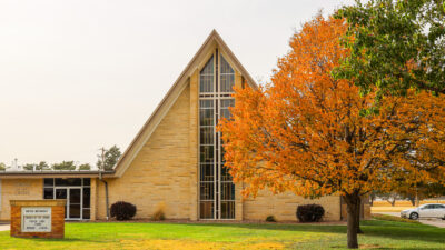 Church of the Cross building in Salina