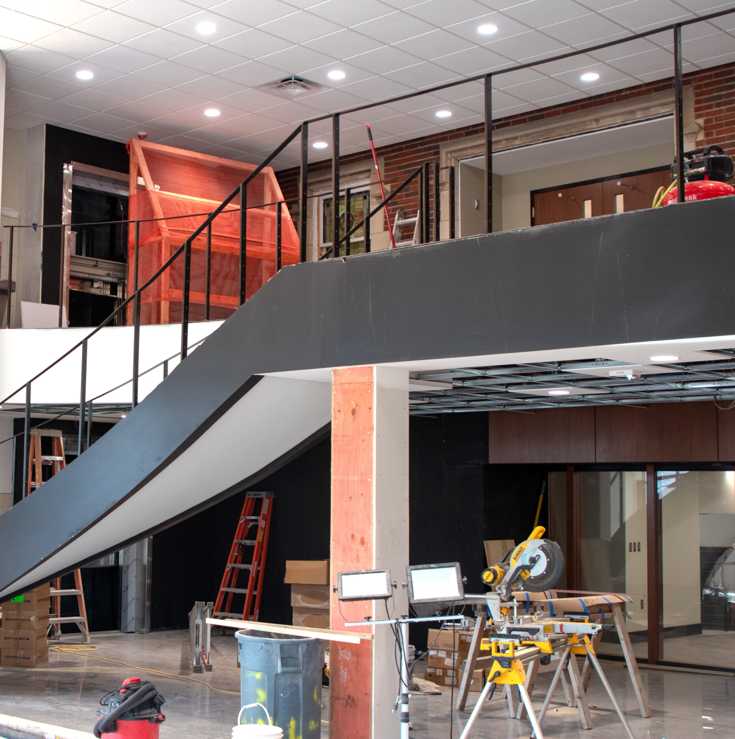 Bieber Hall staircase