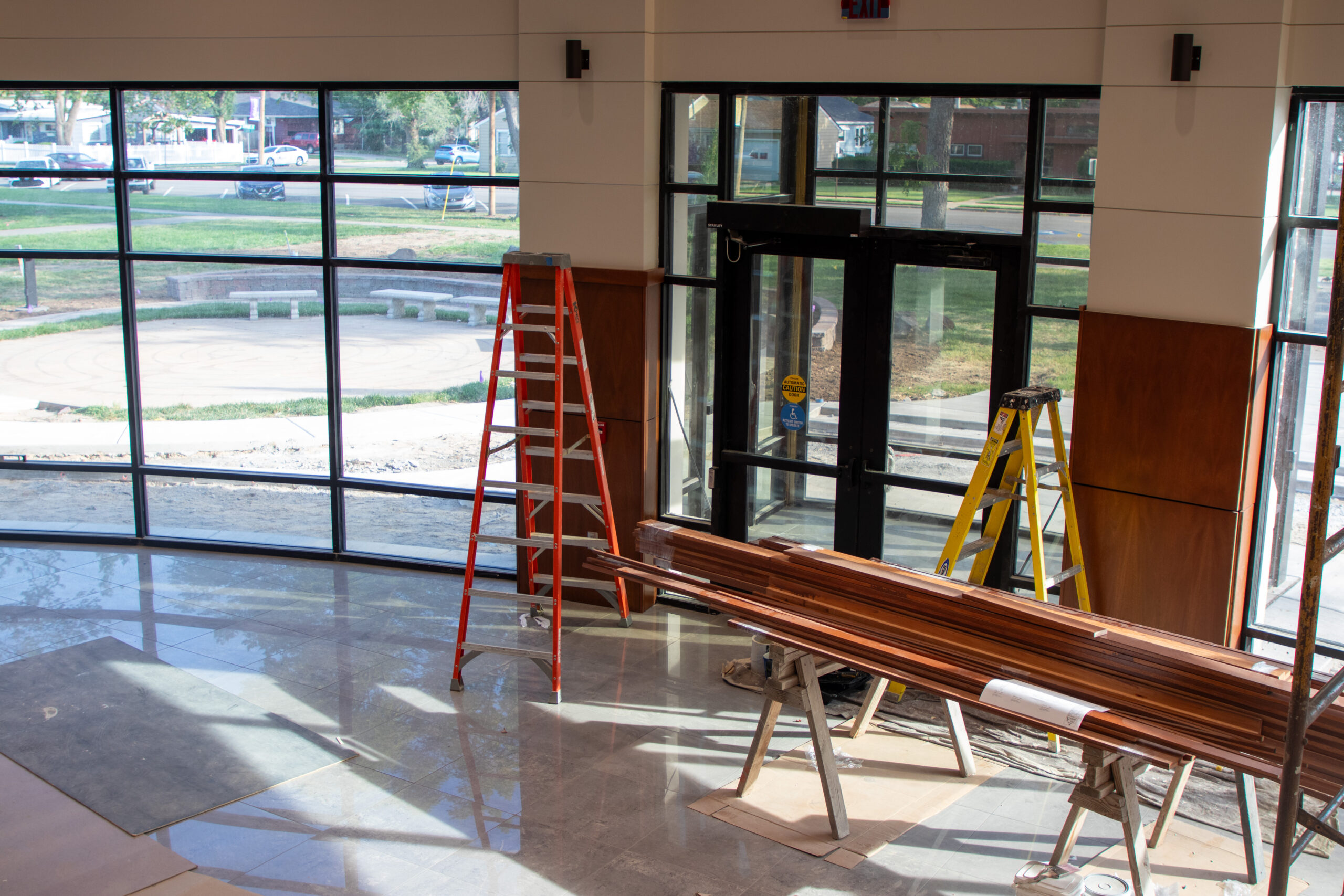 Bieber Hall first floor from above