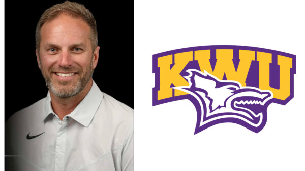 New KWU Football Coach Web Graphic