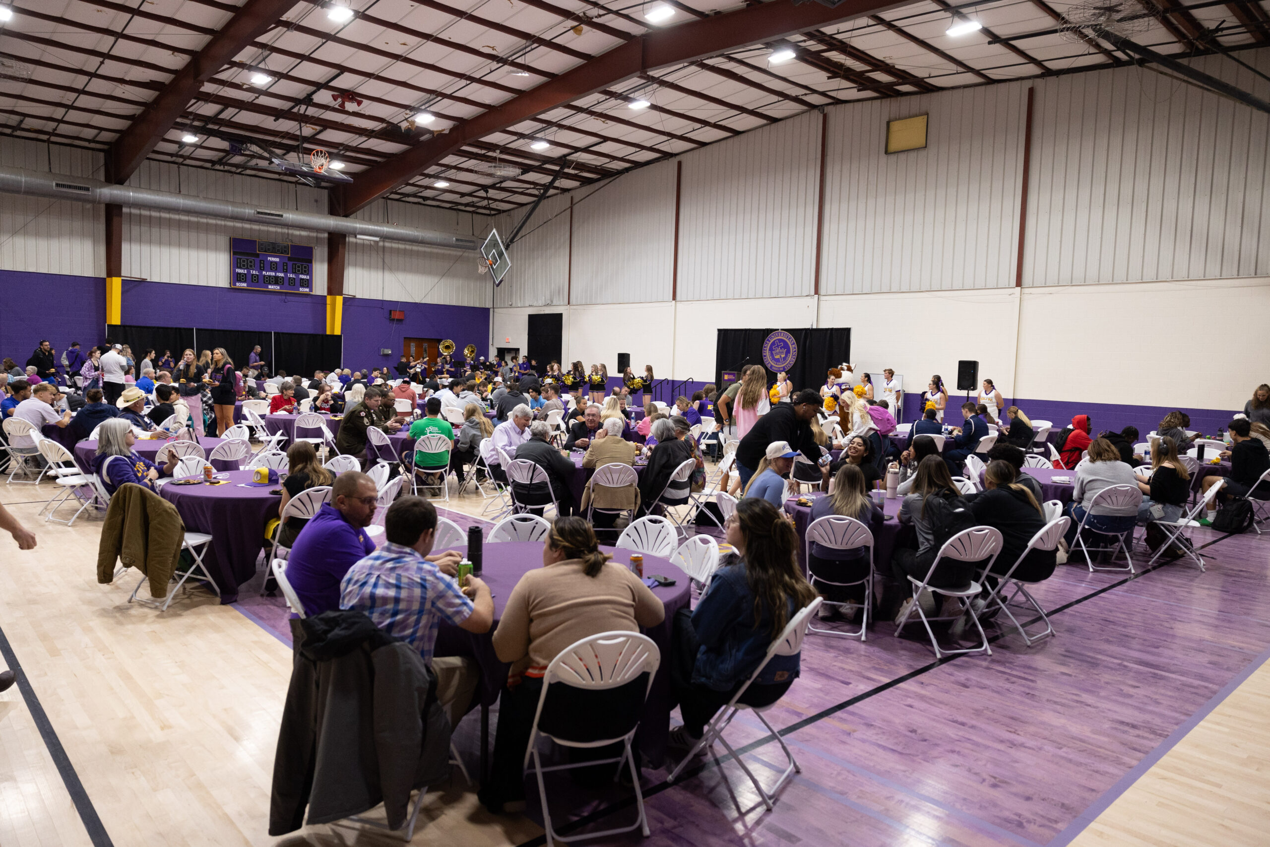 Crowd at 2024 Pep Rally