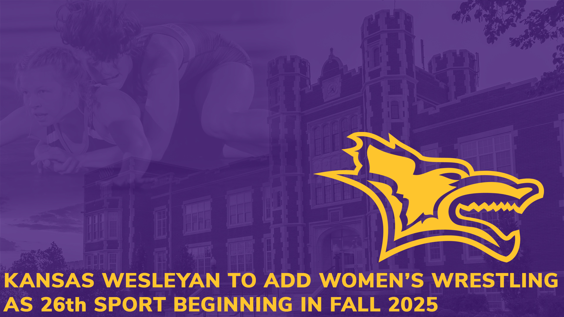 KWU will add women’s wrestling to its program in autumn 2025